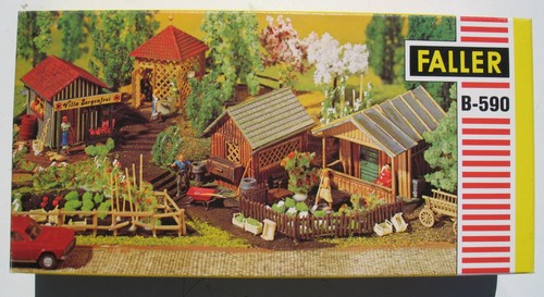 Faller 590 schrebergarten - b-590,