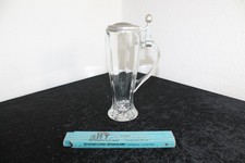 Deckelkrug Outdoor Kristallglas BMF Bayern 60er 70er Humpen Bierkrug Bierseidel