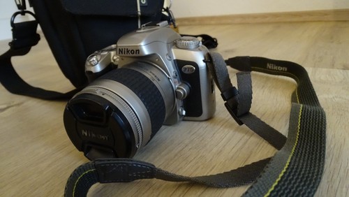 Nikon f75 kamera analog - kamera,
