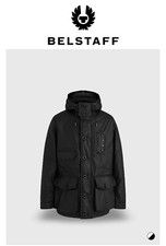 Belstaff Jacke Parker Naval Schwarz  Größe 66 - 5XL Big Neu