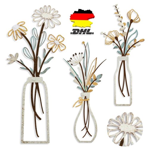 Metall wanddeko teilig - metall, 3-teilig