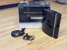 Sony Playstation 3 Konsole Modell CECHC04 Fat Lady abwärtskompatibel 60GB PS3
