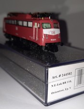 E-Lok BR 110der DB von HOBBYTRAIN N orientrot Ep 5 ( 244502 )