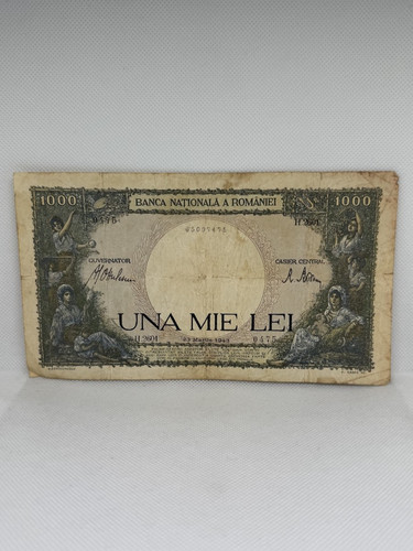 Banknote rumänien 1000 - banknote,