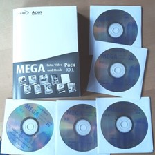 PC-Software Mega Foto, Video & Music Pack XXL  5CD's plus Handbuch