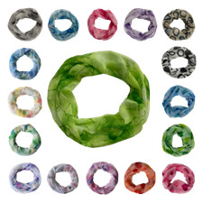 Loopschal Damen 20% Seide oder