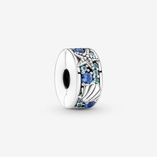 Pandora Moments Silber blau