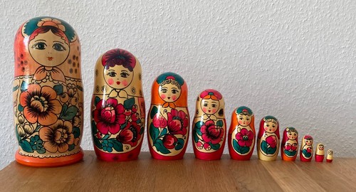Russische matroschka 10 - russische, matroschka!