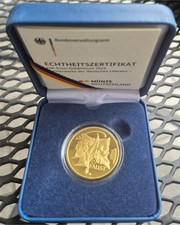 100 Euro Goldmünze Dtland 2023 "Faust" F in Orig.-Verp. Umkarton und Zertifikat