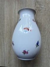 KPM Porzellan Vase Mit Blütenmotiven 19,5 cm