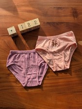 2 Unterhosen Pink Pferd Kids 122/128 Mädchen