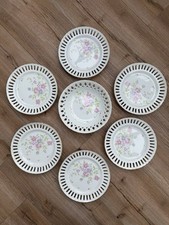 Porzellan Teller Blumendekor