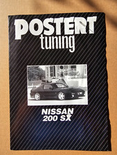 POSTERT NISSAN 200SX 200 SX Zubehör Katalog D&W Tuning Prospekt