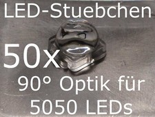 50x led linse optik für - led, 90°