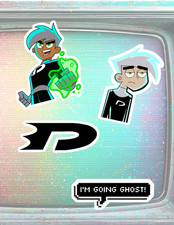 Danny Phantom Cartoon 4pc