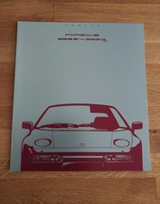 Porsche 928 S 4 und 928 GT - PREISLISTE (8/1989)