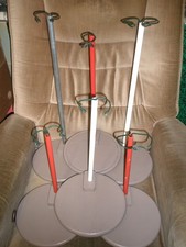 Puppenständer 1 St.  für Normpuppen Holzfuss - Groß + Größer -- Handarbeit --