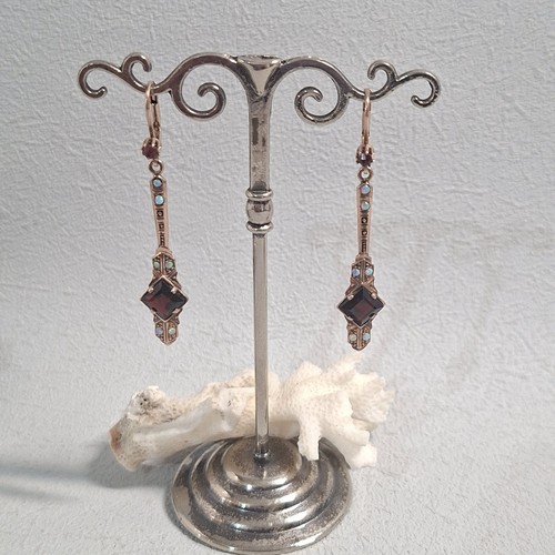 Granatschmuck granat ohrringe - granatschmuck,