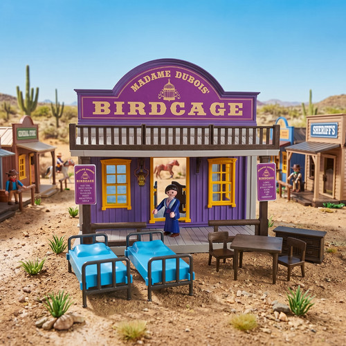 Playmobil westernhaus custom - playmobil,