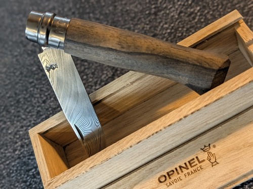 Opinel ziricote damast - opinel,