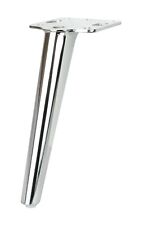 4x Möbelfüße Metall Chrom