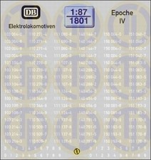 1801 - Decals Loknummern für