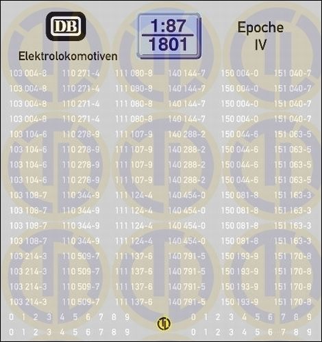 1801 decals loknummern - 1801,