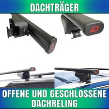 Stahl Dachträger für Audi A3 A4 A6 Q3 Q5 Q7 Q8 Offene / Geschlossene Dachreling