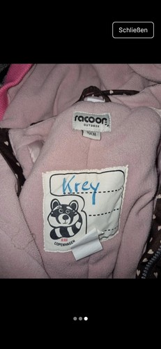 Racoon schneeanzug braun top - racoon,