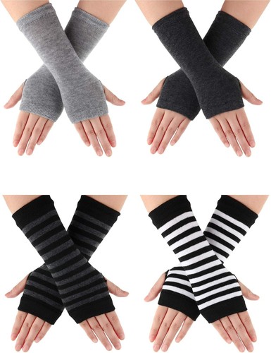 Paar fingerlose handschuhe - 4,