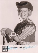 MARIKA KILIUS Original Autogramm signierte CBS Postkarte 60er Jahre