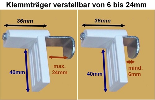 Klemmträger stück - 2,