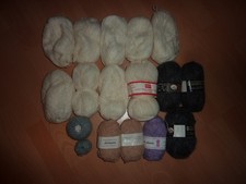 DDR Wolle Konvolut gute 800gr.