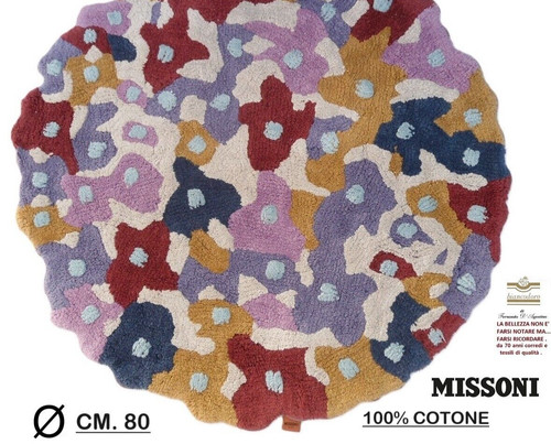 Tappeto rotondo missoni 100 - rotondo, 100%