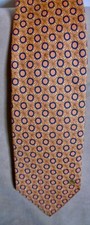 BURBERRYS LONDON  HERREN  KRAWATTE  100%  SEIDE   ORANG