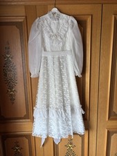 Kommunions Kleid Mädchen 128 mit Zubehör