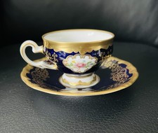 Echt Kobalt Weimar Porzellan