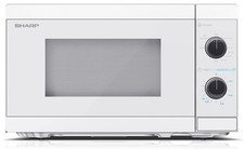 Sharp Kombi-Mikrowelle YC-MG01E-C 20L Kristallweiß 800W Mikrowelle 1000W Grill