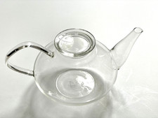 Vintage teekanne glas - teekanne,