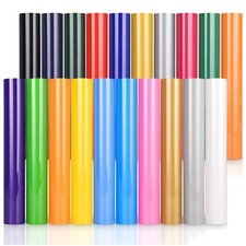 20 Blatt Plotterfolie Textil Set 305x204cm Flexfolie Vinyl DIY Schneide