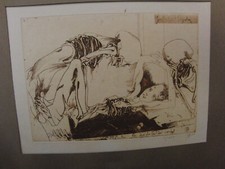 Radierung Horst Janssen