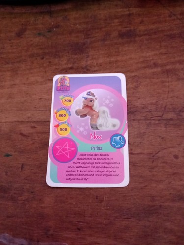 Filly horse card prince - filly, horse: