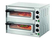 Bartscher Pizza-Backofen aus Edelstahl Mini Plus 2 230V 400°C NEU