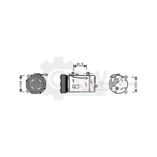 Kompressor klimaanlage für - kompressor,