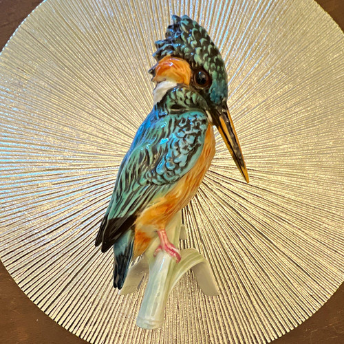 Goebel porzellanfigur eisvogel - goebel,