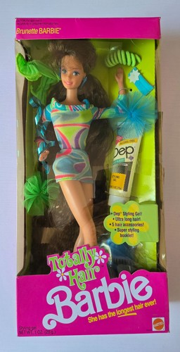 Barbie totally hair - hair, brunette