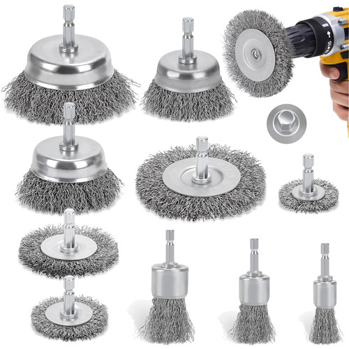 Drahtbürsten set bohrmaschine - drahtbürsten,