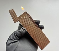 S.T. Dupont Ligne 2 Tischfeuerzeug Diamond Head Rosé Gold Vintage RAR