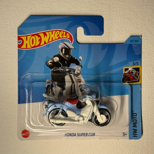 Hot wheels honda super - cub,
