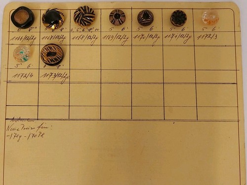 Alte knopfmuster auf - auf, pappe